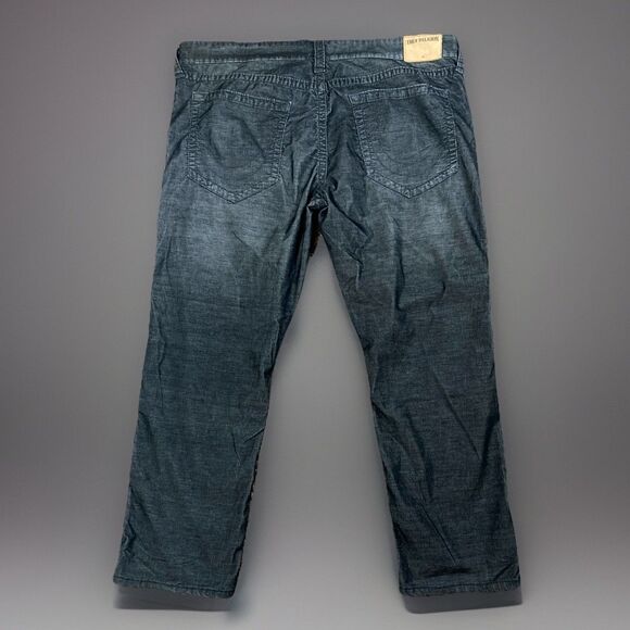 True Religion Jeans Mens 40 Y2K Geno Streetwear Relaxed Fit Stretch Minimalist - Picture 2 of 9